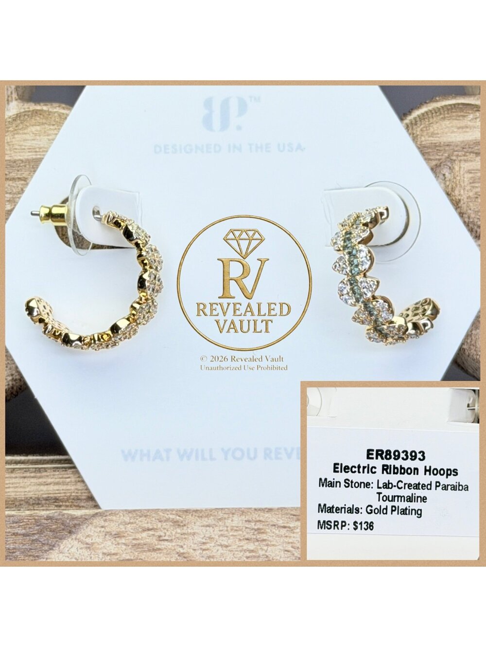Electric Ribbon Hoops - OG